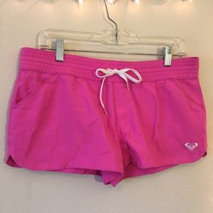 Roxy hot pink board shorts